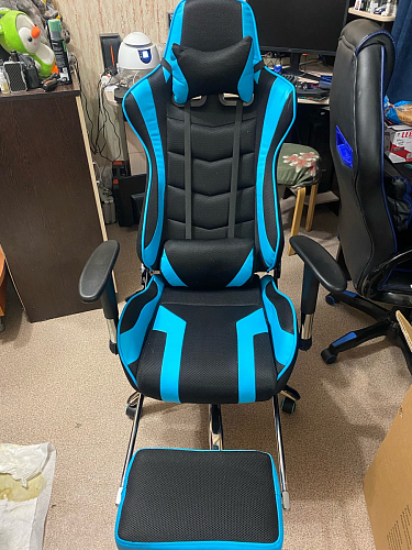 Компьютерное кресло Kano 1 light blue / black фото покупателя 72