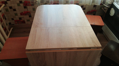 Стол-книжка Мечта дуб сонома  - Уцененный экземпляр фото покупателя 15