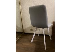 Стул на металлокаркасе Чилли горчичный / белый фото покупателя 654