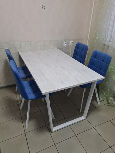 Комплект стульев Чилли 4 шт темно-серый / черный фото покупателя 524