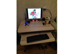 Компьютерный стол КСТ-10.1 белый фото покупателя 2