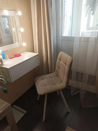 Стул на металлокаркасе Чилли зеленый / белый каркас фото покупателя 85