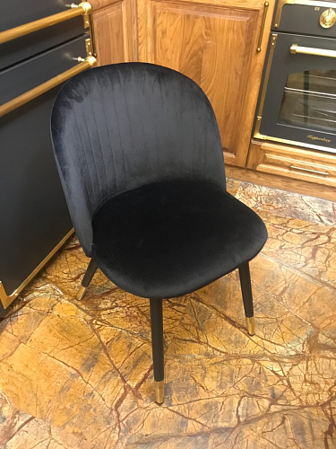 Стул на металлокаркасе Gabi latte / gold / black фото покупателя 688