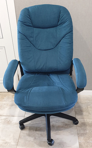 Компьютерное кресло Comfort Lux/Комфорт Люкс серый фото покупателя 92