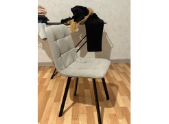 Стул на металлокаркасе Чилли черный фото покупателя 523