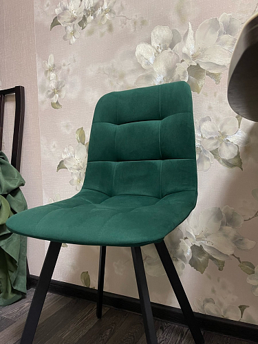 Стул Чилли 2 темно-серый  / черный фото покупателя 1428