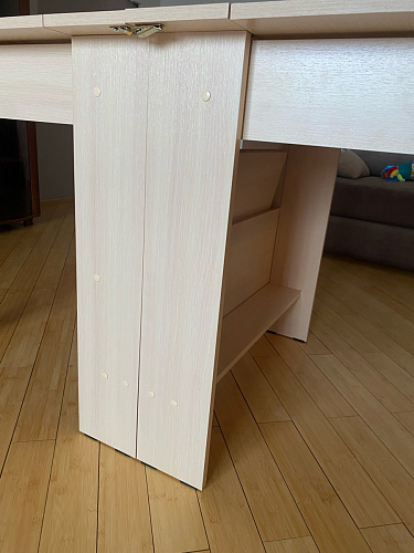 Стол обеденный раздвижной СтК7 венге фото покупателя 22