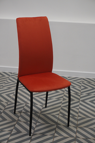 Стул на металлокаркасе Tod light purple / light blue / black из шоурума 2