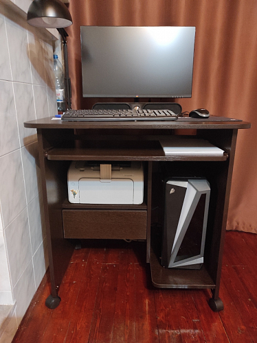 Компьютерный стол КСТ-10.1 Венге фото покупателя 33