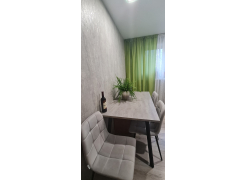 Стол Тринити Лофт 120 32 мм бетон / черный матовый фото покупателя 354