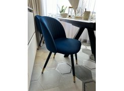 Стул на металлокаркасе Gabi 1 gray / black фото покупателя 159