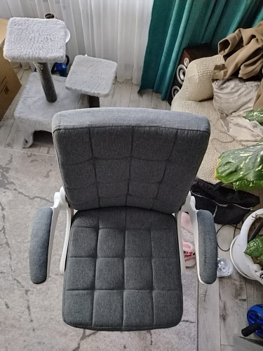 Компьютерное кресло Elga gray / white фото покупателя 10