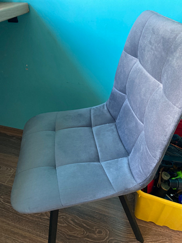 Стул Чилли 2 темно-серый  / черный фото покупателя 1311