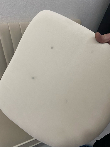 Стул на металлокаркасе Kamelia светло-фиолетовый / золотой фото покупателя 14