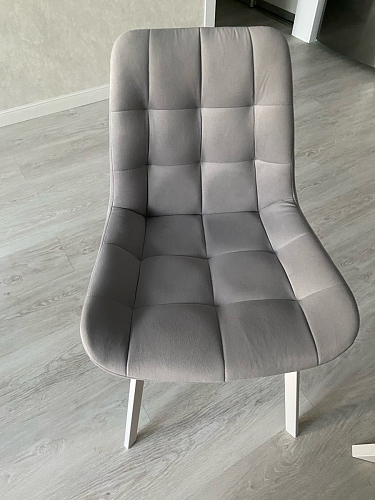 Стул на металлокаркасе Челси велюр коричневый / черный каркас фото покупателя 159