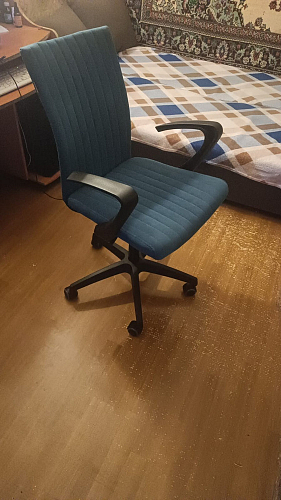 Компьютерное кресло Spark флок коричневый 6 фото покупателя 22