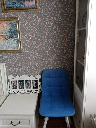 Стул на металлокаркасе Чилли К кирпичный / черный фото покупателя 77