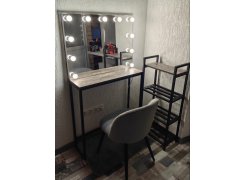 Стул на металлокаркасе Gabi blue / black фото покупателя 293