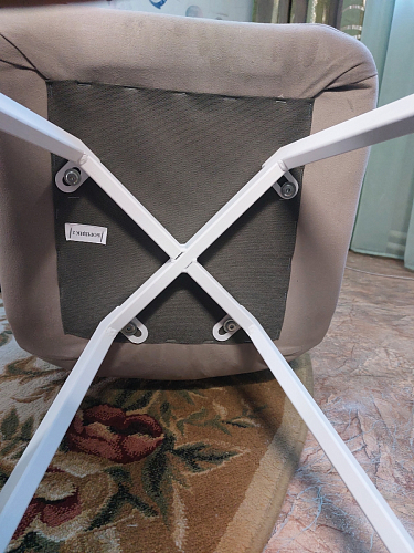 Комплект стульев Чилли 4 шт темно-серый / черный фото покупателя 299