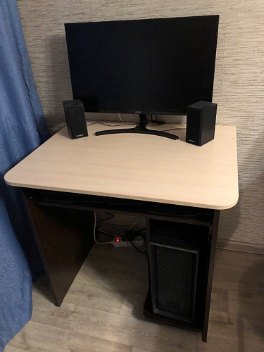 Компьютерный стол КСТ-21.1 белый фото покупателя 10