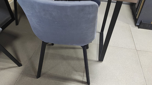 Стул на металлокаркасе Челси К крутящийся бирюзовый / черный фото покупателя 171