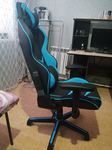 Компьютерное кресло Racer черное / бежевое фото покупателя 138