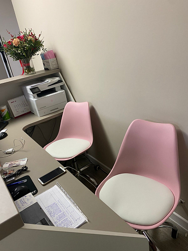 Компьютерное кресло Kolin pink / white фото покупателя 59