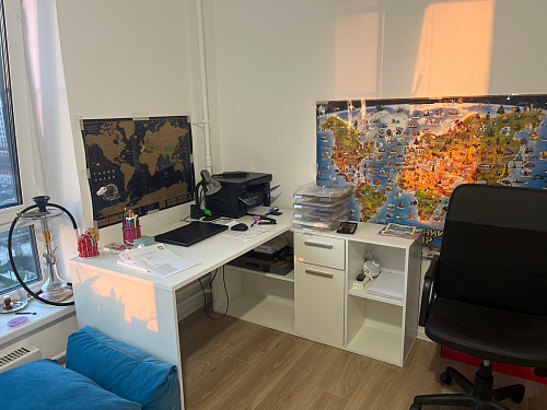 Письменный стол Лайт 03.245F белый гладкий 101 фото покупателя 189