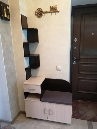 Обувница Аврора дуб млечный / венге фото покупателя 68