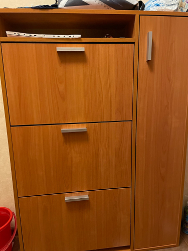 Обувница ШК-3 венге / мокко МДФ фото покупателя 17