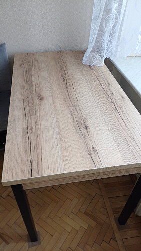 Стол Оригон сонома / черный матовый фото покупателя 37