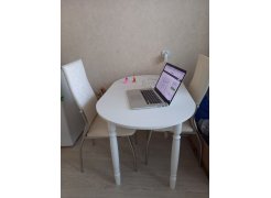 Стол деревянный Леттере белый фото покупателя 6