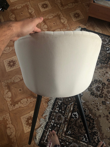 Стул на металлокаркасе Gabi green / black / silver фото покупателя 149