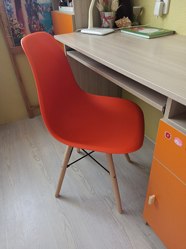 Стул Eames PC-015 yellow фото покупателя 15