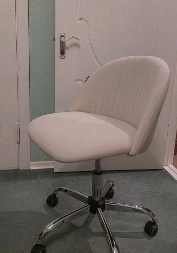 Компьютерное кресло Melody молочное фото покупателя 86