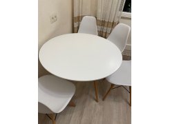 Стол Table 80 white / wood фото покупателя 11