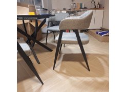 Стул на металлокаркасе Twin gray / black фото покупателя 23