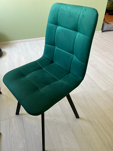 Комплект стульев Чилли 4 шт темно-серый / черный фото покупателя 119