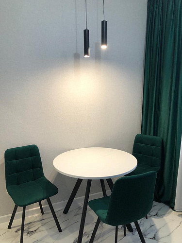 Комплект стульев Чилли 2 шт бежевый / черный фото покупателя 87