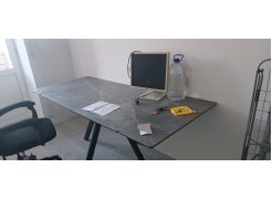 Керамический стол Вилли 140 (200) х 80 белый мрамор alpin white / snow white / белый фото покупателя 56