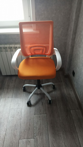 Компьютерное кресло Ergoplus light gray / white фото покупателя 21