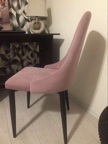 Стул на металлокаркасе Kora black / gray фото покупателя 41