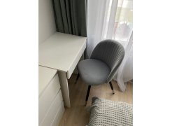 Стул на металлокаркасе Gabi 1 light purple / black фото покупателя 820