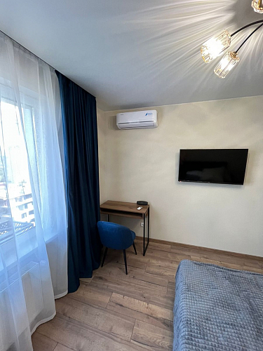 Письменный стол Лео Лофт бетон / черный матовый фото покупателя 37