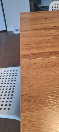 Стол Тринити Лофт 120 32 мм дуб галифакс табако / черный матовый фото покупателя 399