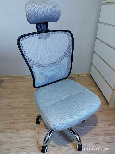 Компьютерное кресло Lody 1 серое / черное фото покупателя 5