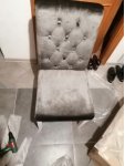 Стул Amelia white / fabric grey: отзыв о товаре