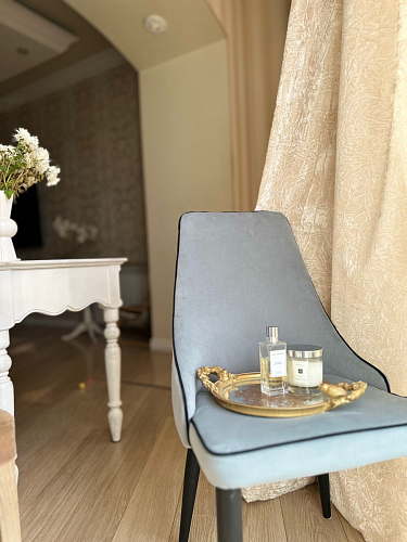 Стул на металлокаркасе Kora black / gray фото покупателя 287