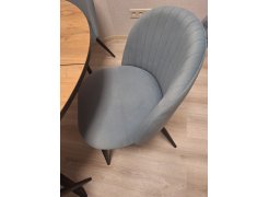 Стул на металлокаркасе Gabi gray / black фото покупателя 630