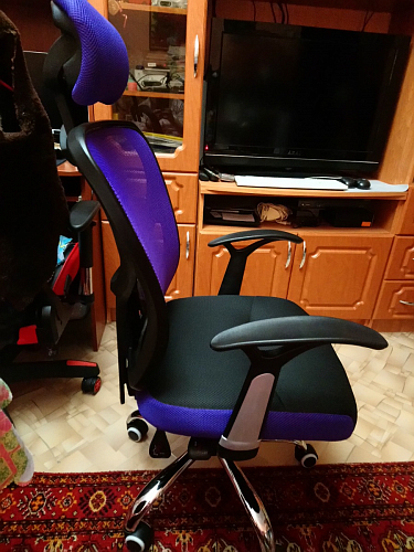 Компьютерное кресло Lody 1 серое / черное фото покупателя 23